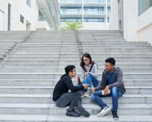 students at University
