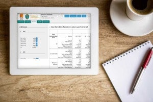 Maguire Platform on tablet